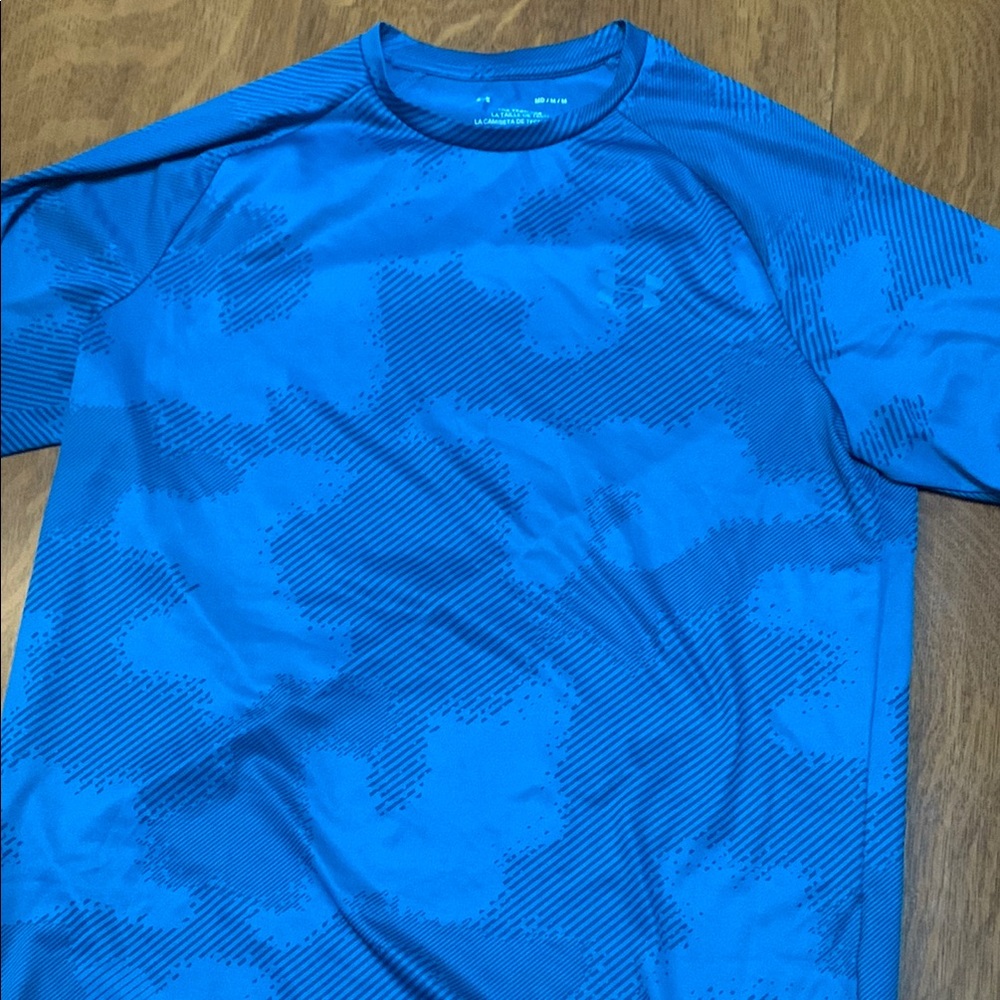 Under Armour Blue Camouflage Men’s Shirt